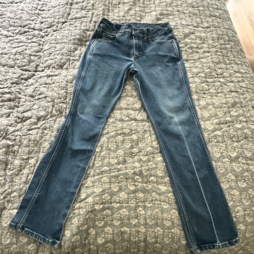 Origins Blue Straight Jeans Classic Style